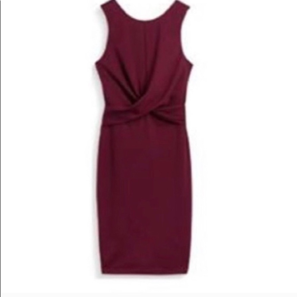 Maroon dress